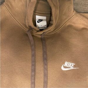 Nike Beige Pullover Hoodie